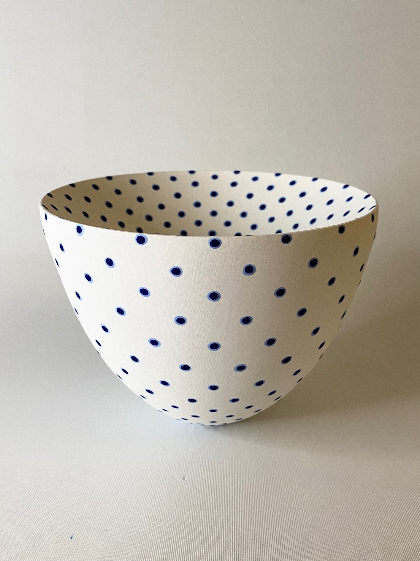 Winter White Vortex Vessel by Grainne Watts
