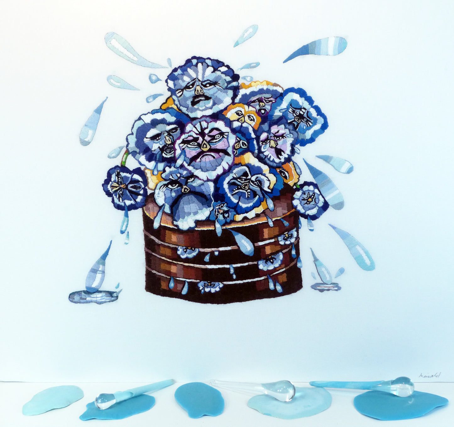 Pansy Cake (Tears for Water) by Christa Maiwald