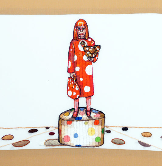 Yayoi Kusama (on Wonder Cake) by Christa Maiwald