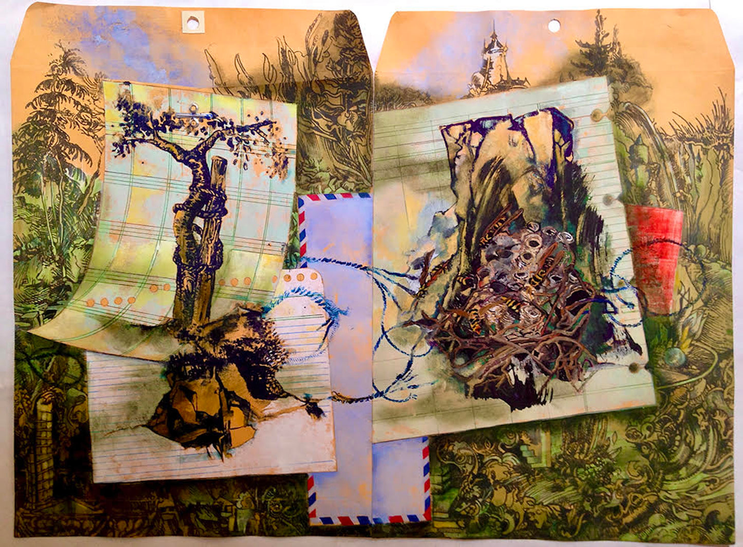 Wasps - Ellen Wiener