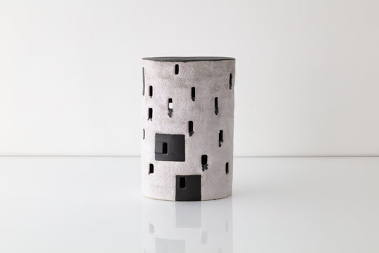 Tall Tulou Vessel - Kathy Erteman