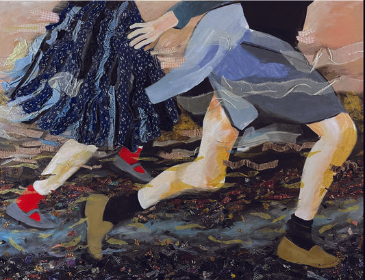 2 Girls Running - Jeannie Friedman