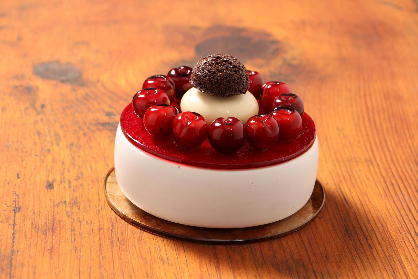 Entremet Vanille et Cerise - Shayna Leib