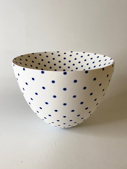 Winter White Vortex Vessel by Grainne Watts