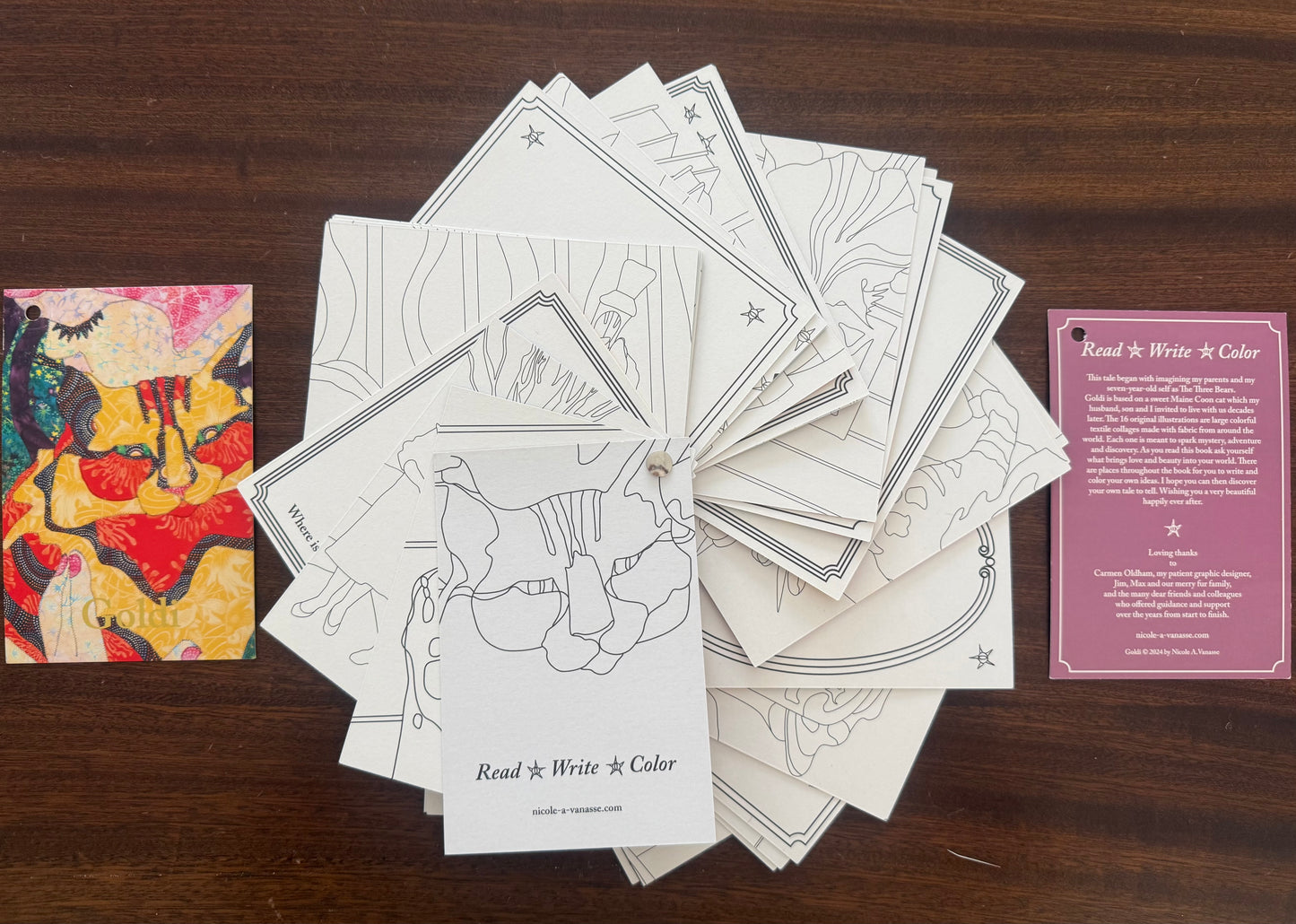 Goldi Coloring Book