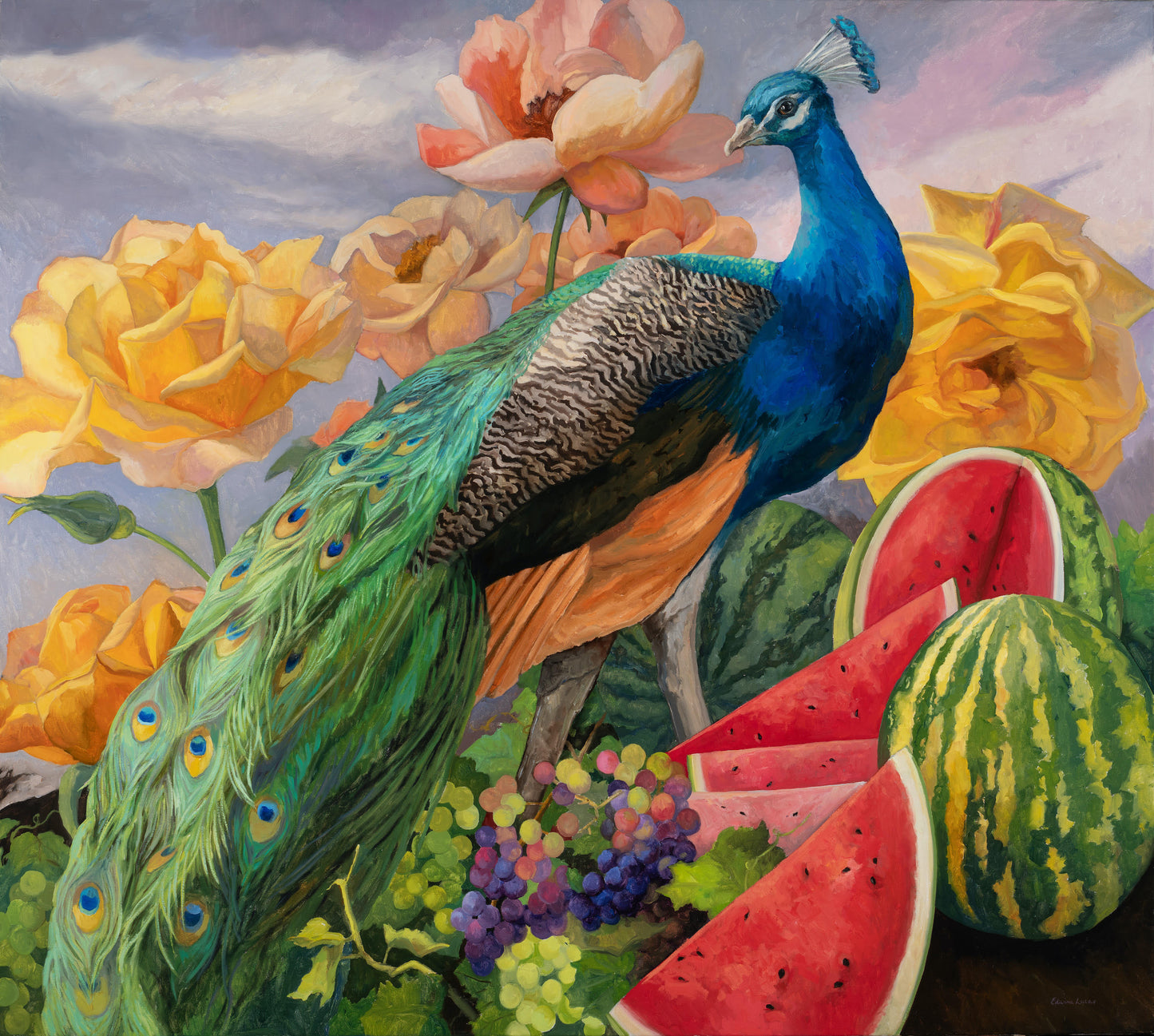 Peacock's Bounty - Edwina Lucas