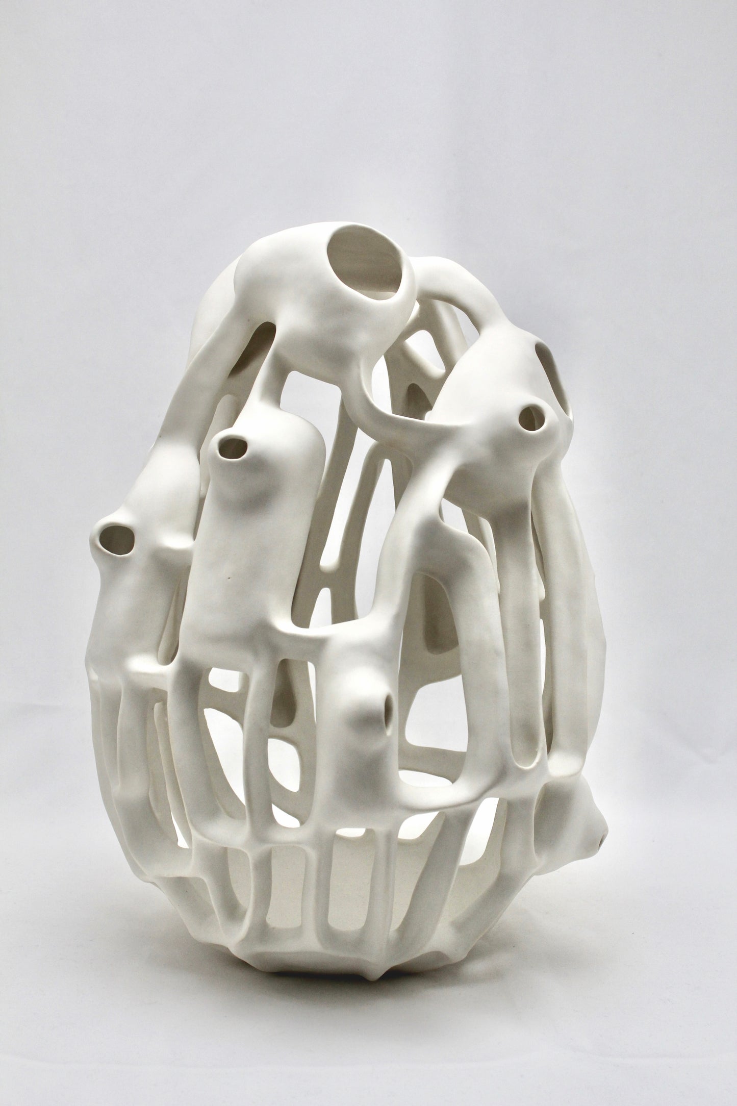 Untitled (White Sculpture) - Joan Lurie