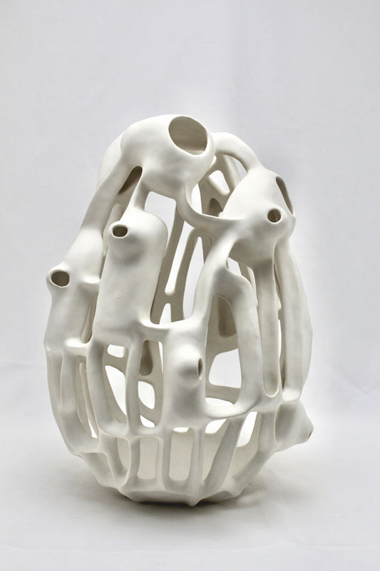 Untitled (White Sculpture) - Joan Lurie