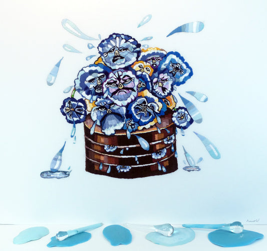 Pansy Cake (Tears for Water) by Christa Maiwald