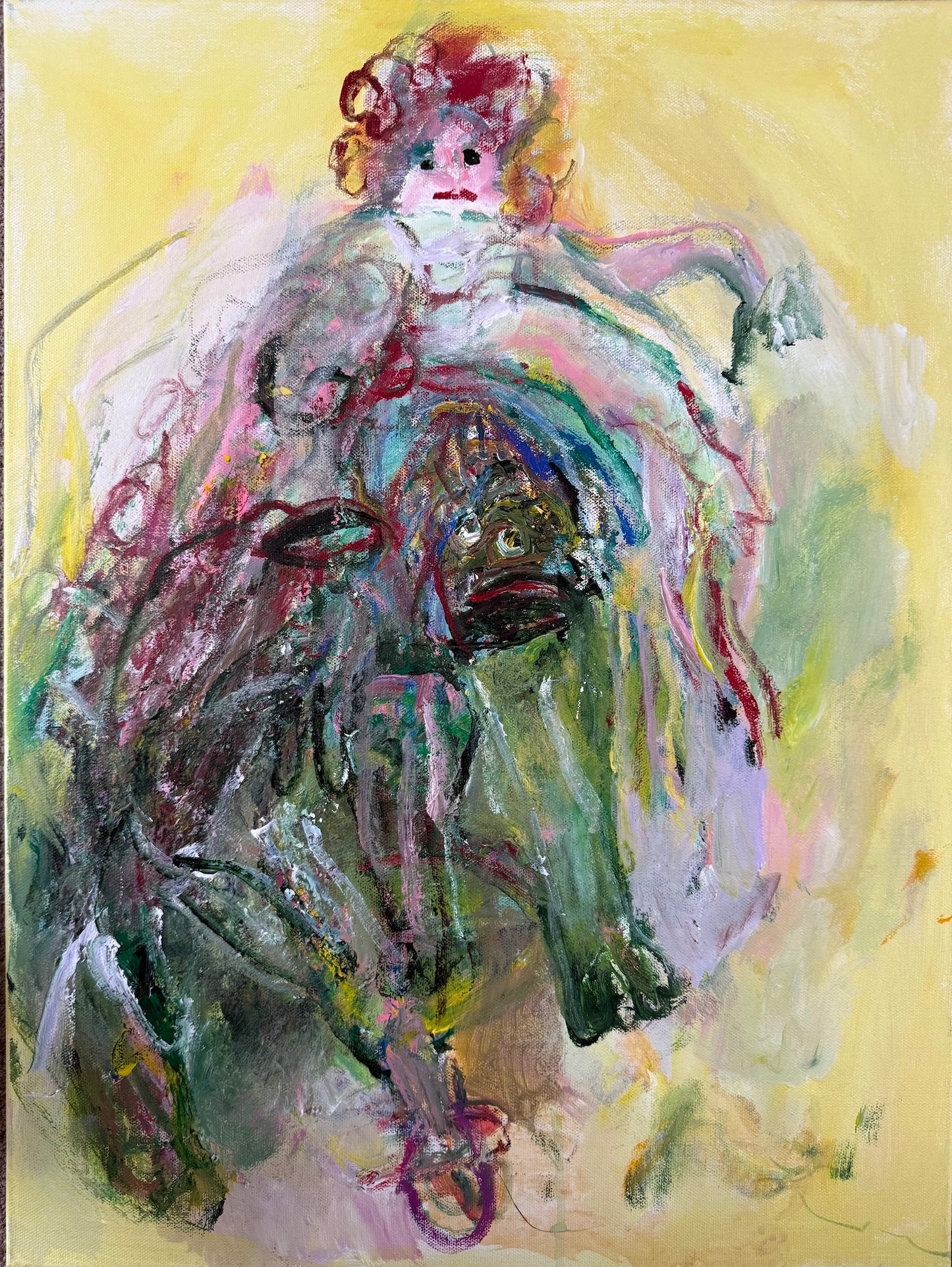 Creature with Curls - Joyce Parcher